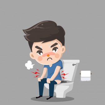 boy is stomach ache need poop he is sitting toilet flushing correctly 105783 41 1