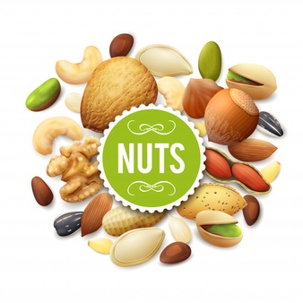 nut collection illustration 1284 13889