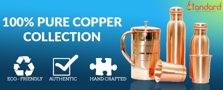 Copper water jugs